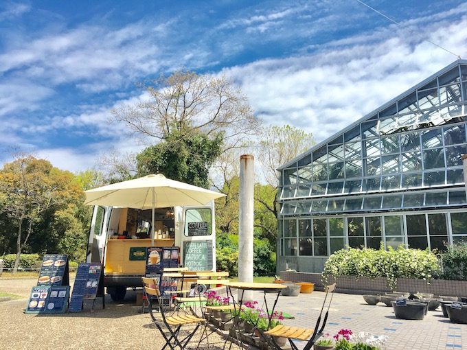 移動カフェ at宇治市植物公園