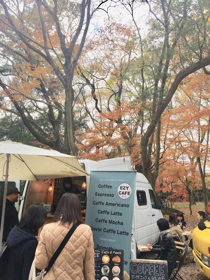 移動カフェ at京都下鴨神社「森の手づくり市」