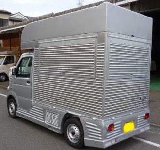 軽トラックのフードトラック 架装｜京都、大阪、滋賀、奈良〜全国対応