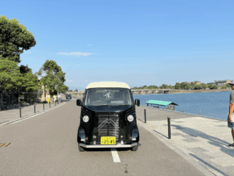 コーヒーやクレープのキッチンカーに最適なキッチンカー（移動販売車）